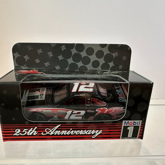 New NASCAR Mobil 1  25th Anniversary #12 Jeremy Mayfield 1/64 Scale Die Cast - 3 - Picture 2 of 10